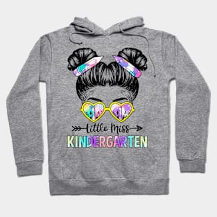 Little Miss Kindergarten Girls Back To School Shirt Daughter Hoodie